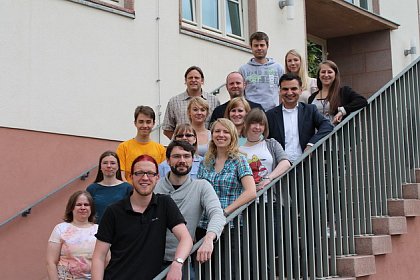 Hinderberger group, July 2015