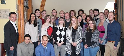 Hinderberger group, January 2017